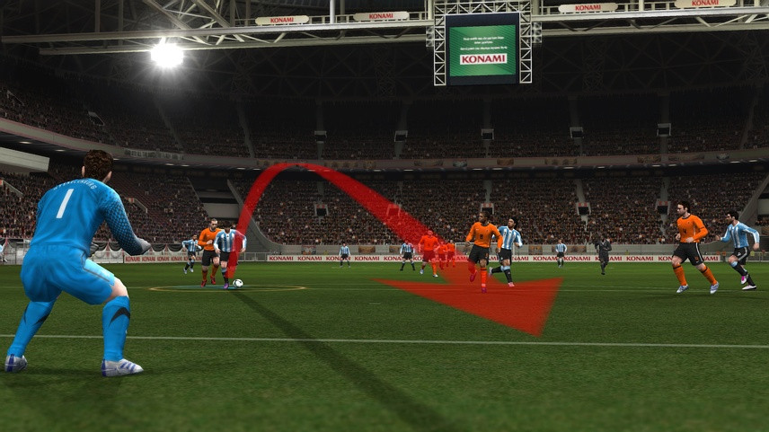 Pro Evolution Soccer 2011 - кадр 8