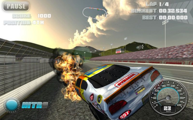 N.O.S. Car Speedrace - кадр 1