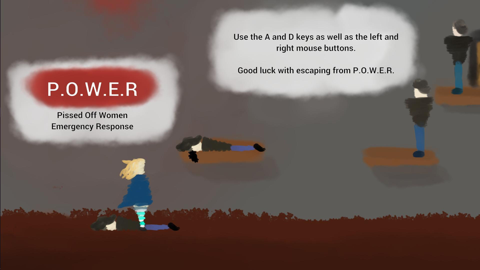 Escape from P.O.W.E.R. (itch) - кадр 1