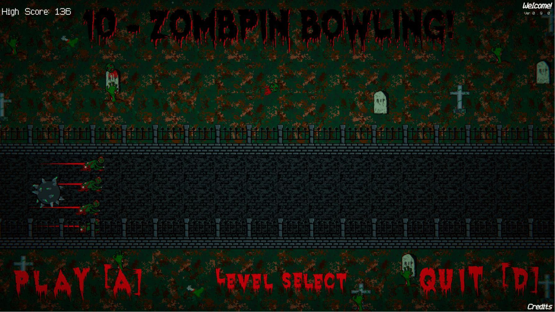 10 Zombpin Bowling! (itch) - кадр 1