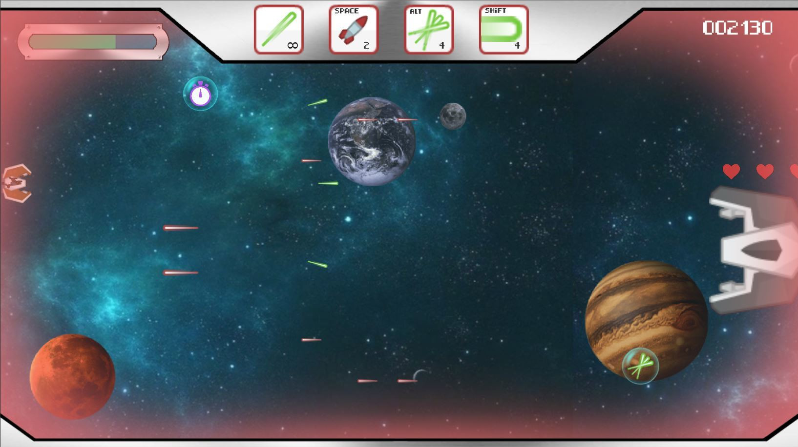 Space Survival (itch) (raulico) - кадр 1