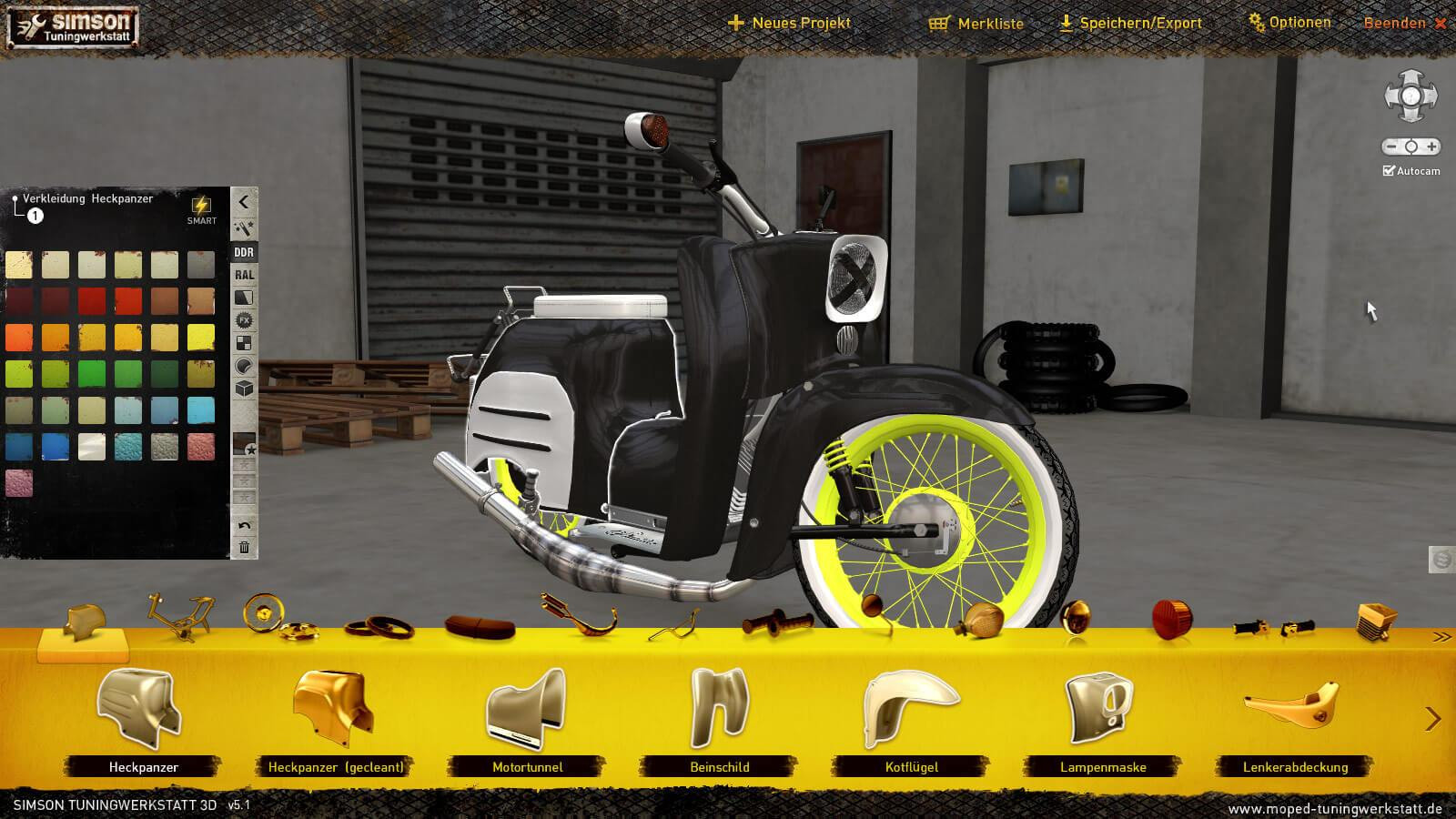 Simson Tuningwerkstatt 3D - кадр 1