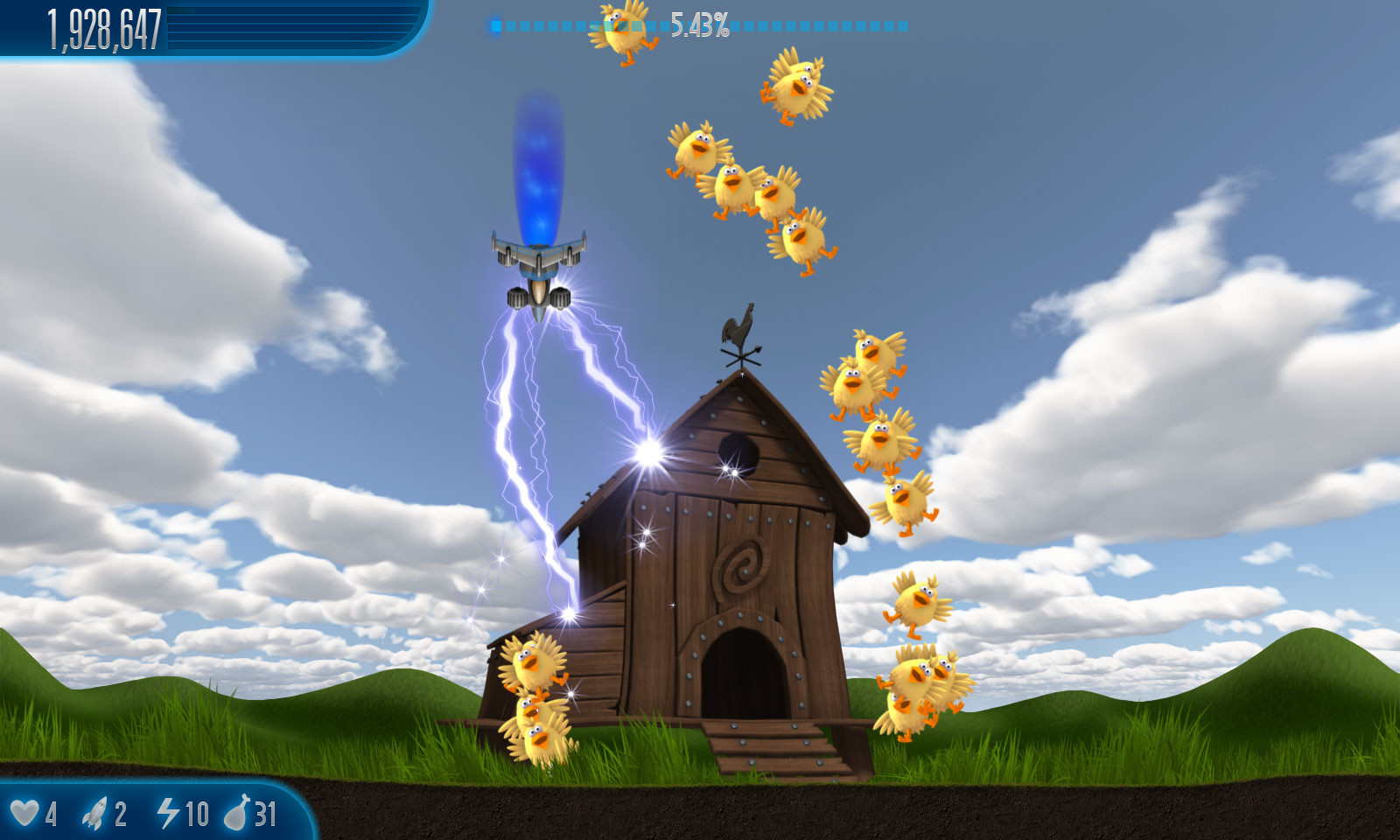Chicken Invaders 5 - кадр 1