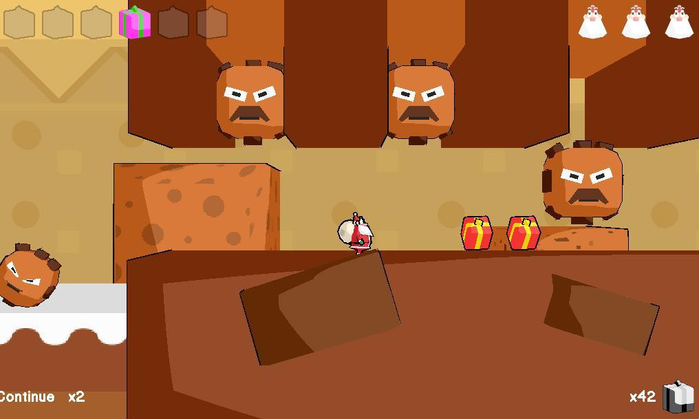 Santa and the giant cake (itch) - кадр 1