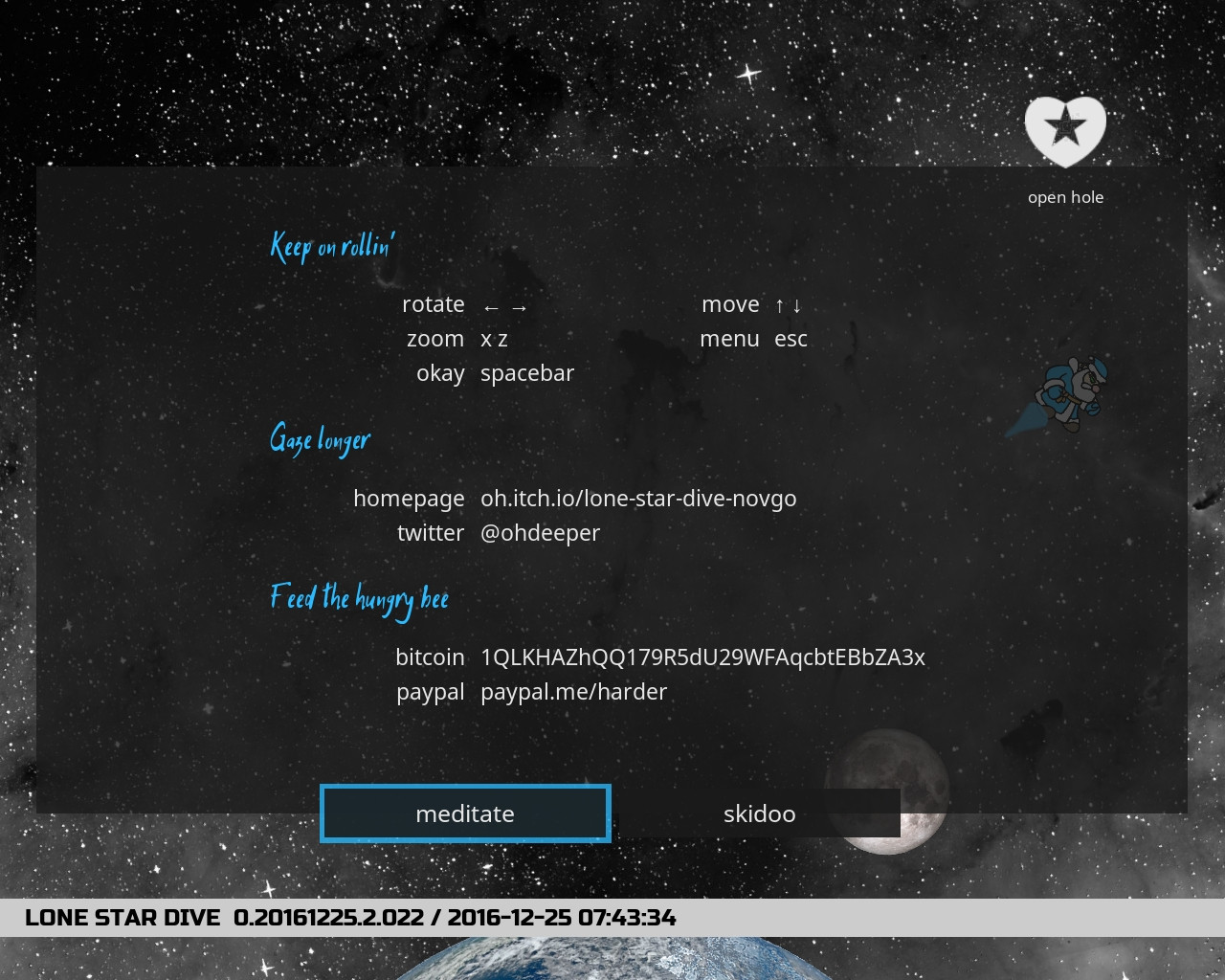 Lone Star Dive: NOVGO! (itch) - кадр 1