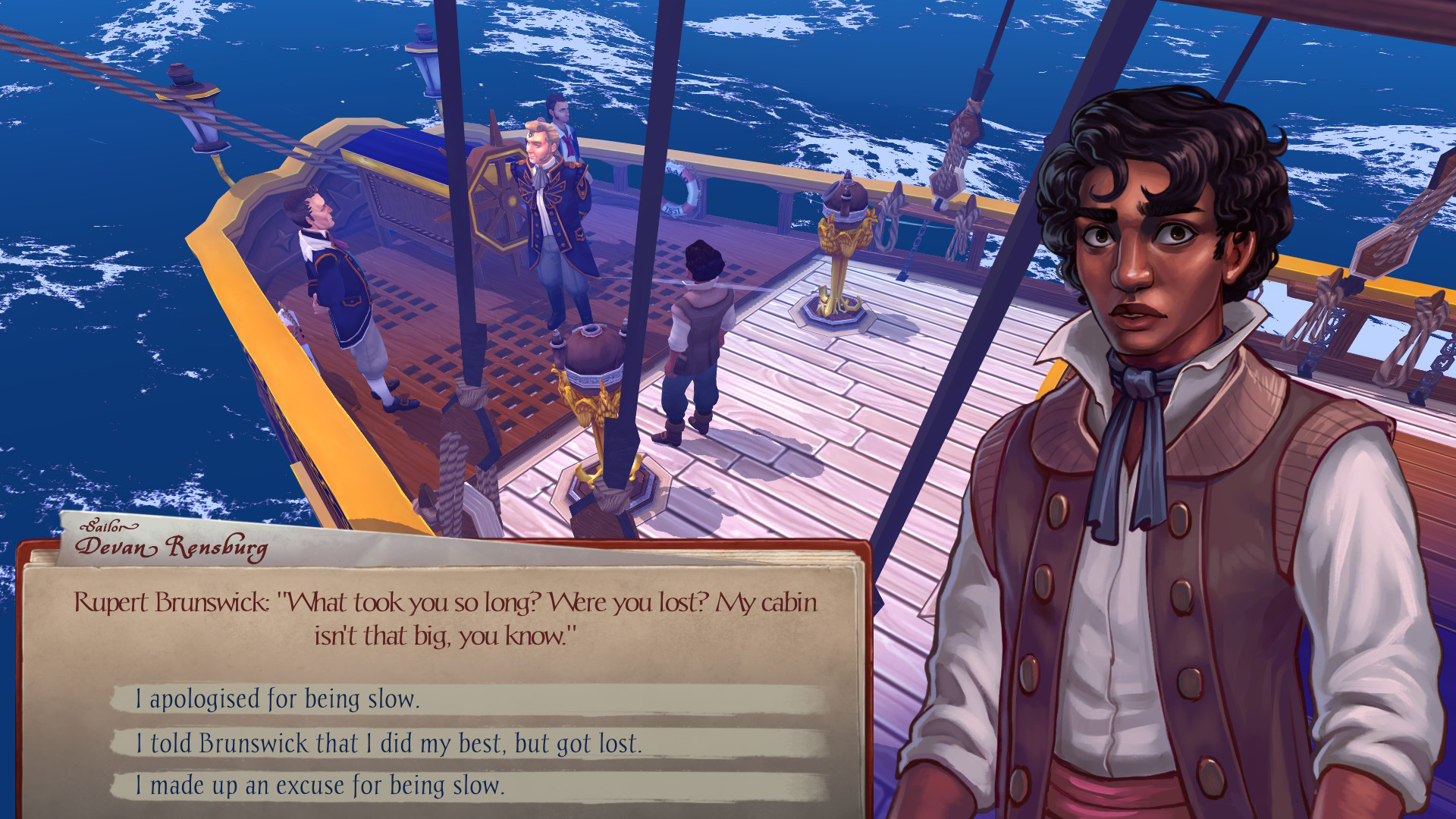 Herald: An Interactive Period Drama - Book I & II - кадр 3