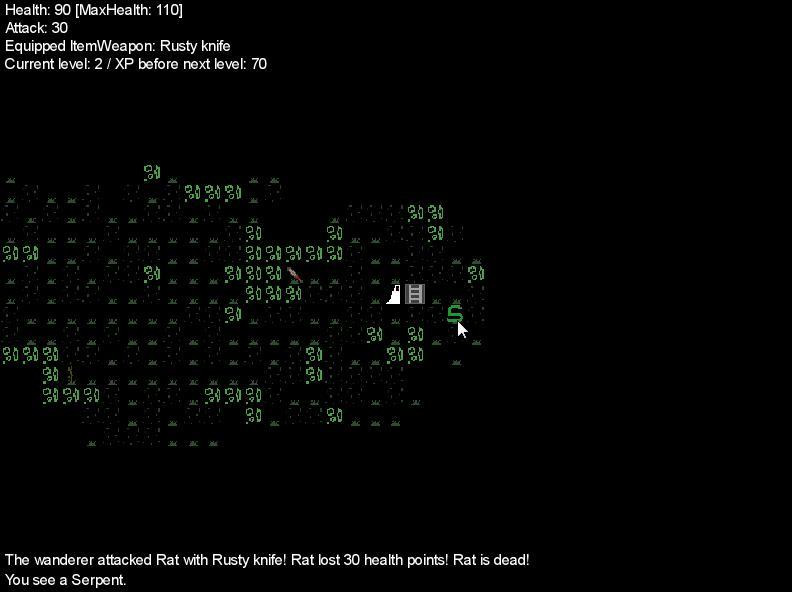 7drl - EldritchRL - кадр 1