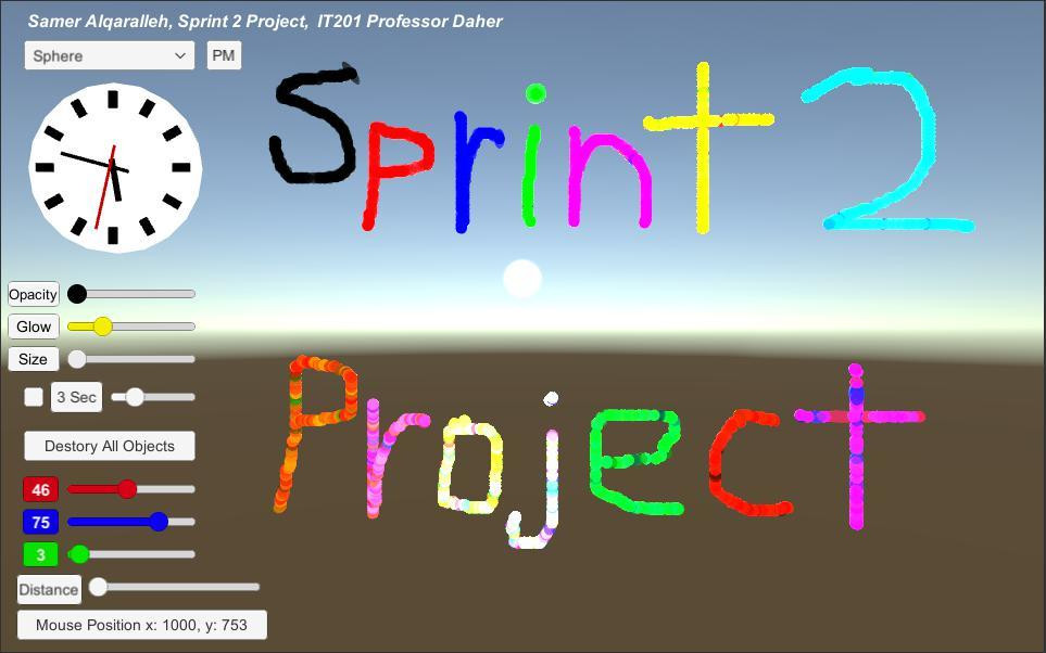 Sprint 02 Project (itch) - кадр 1