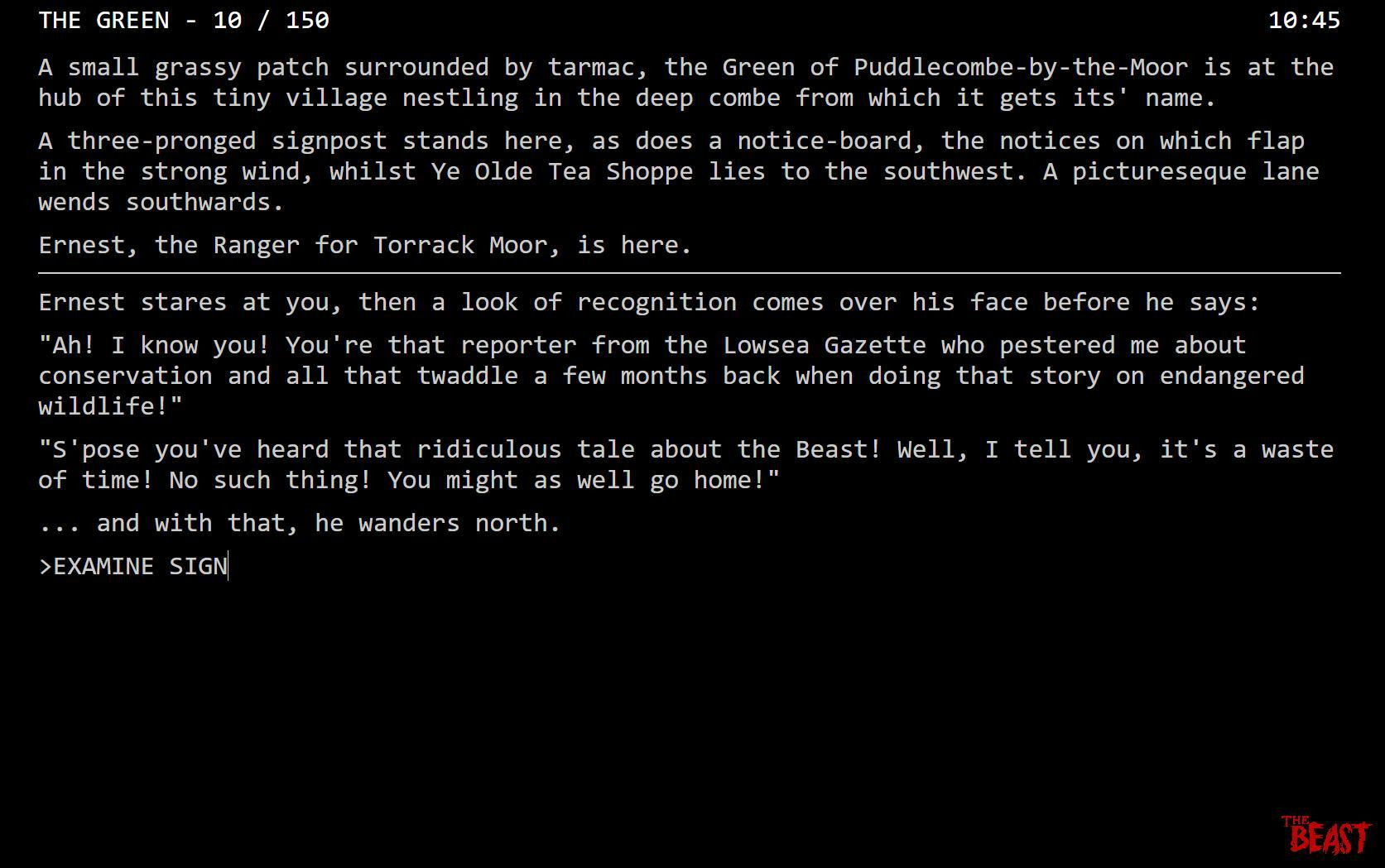 The Beast of Torrack Moor - 30th Anniversary Edition (itch) - кадр 1