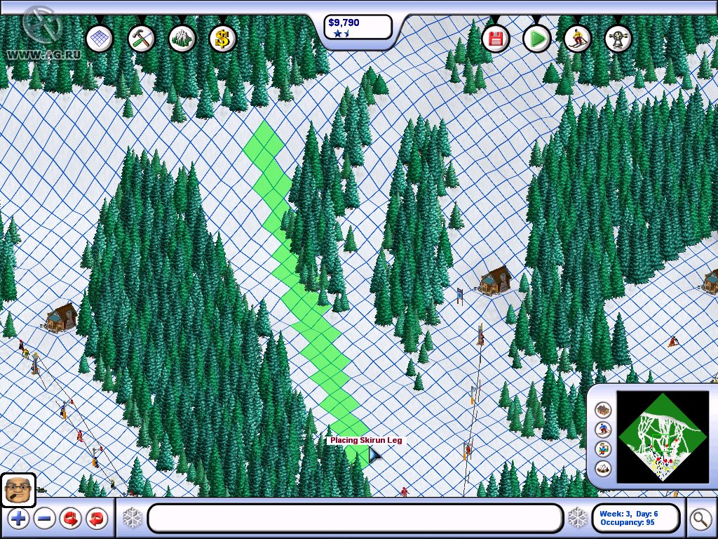Ski Resort Tycoon: Deep Powder - кадр 1