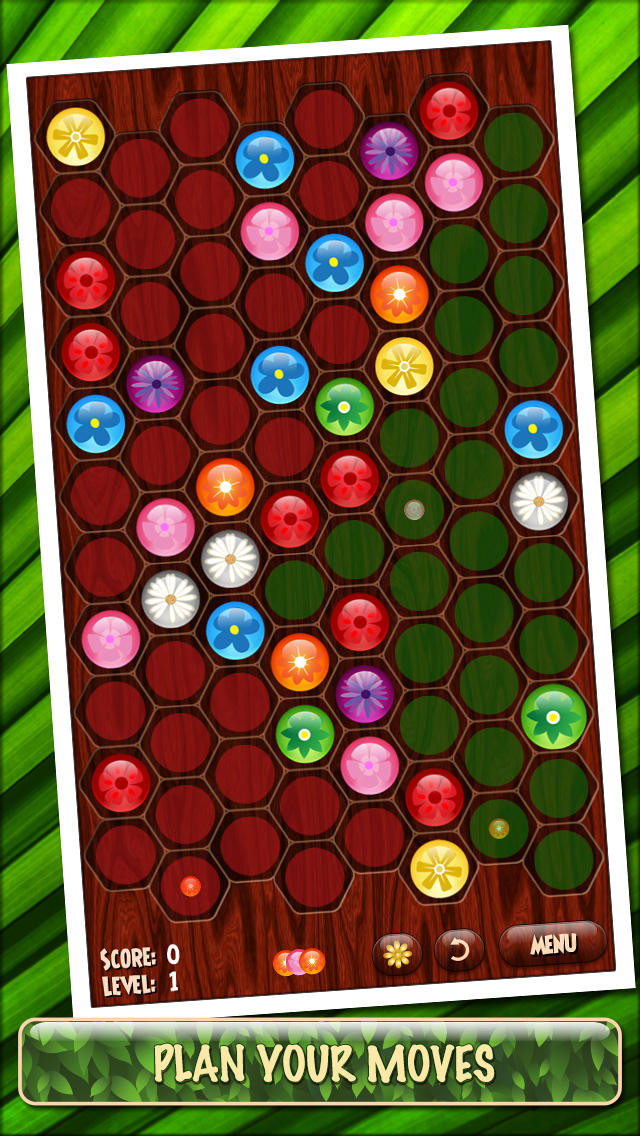 Flower Board - A fun & addictive line puzzle game (brain relaxing games) - кадр 1