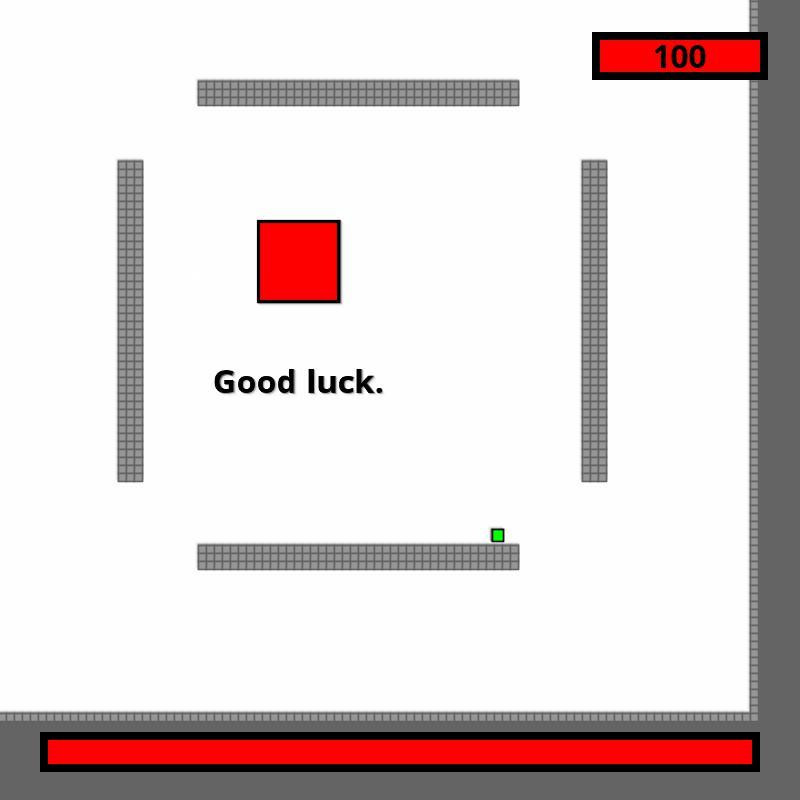 Shoot The Red Square (itch) - кадр 1