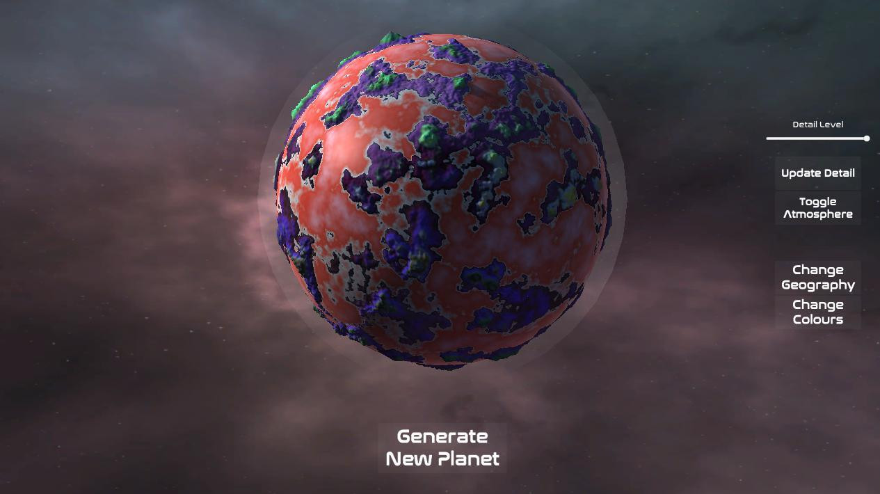 Planet Generator (Polydog) (itch) - кадр 1