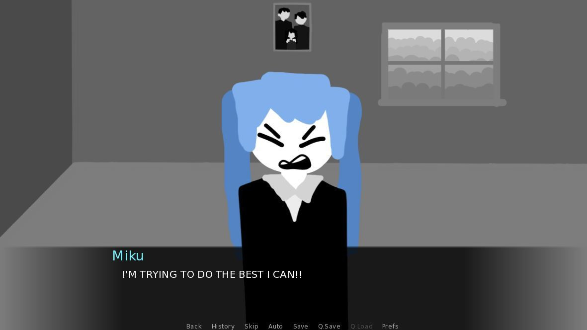 Rolling Girl: A Visual Novel (itch) - кадр 1