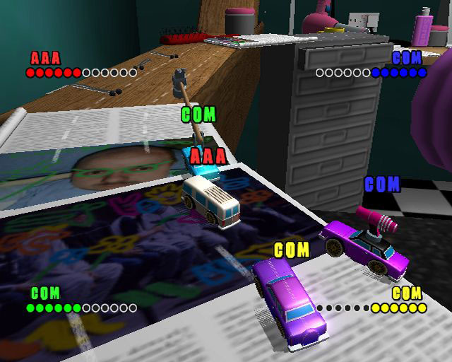Micro Machines V4 - кадр 5
