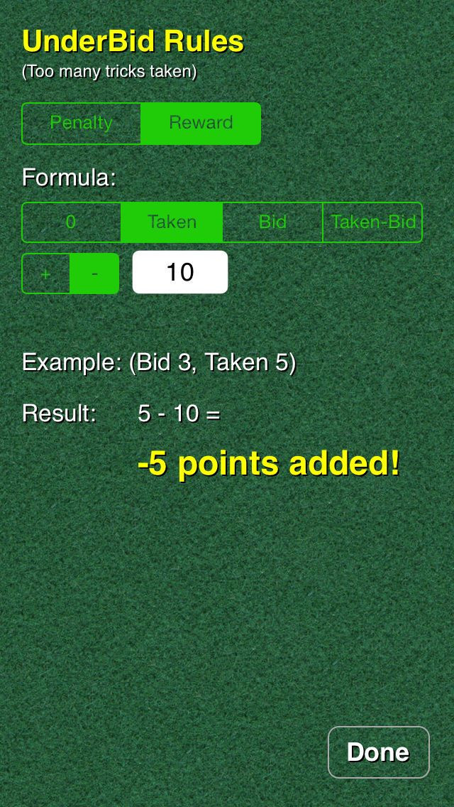 Oh Hell ScorePad 2 - кадр 1