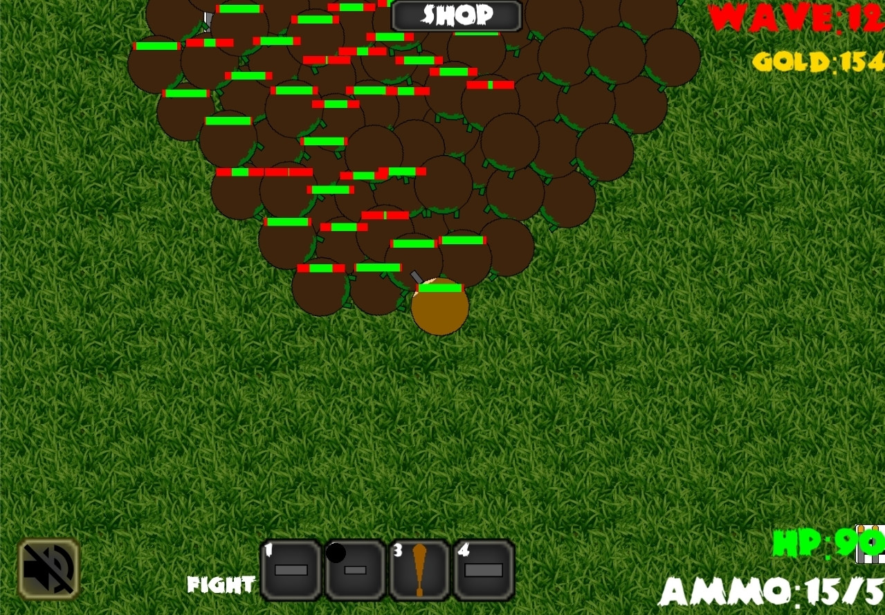 Generic zombie TDS (itch) - кадр 1