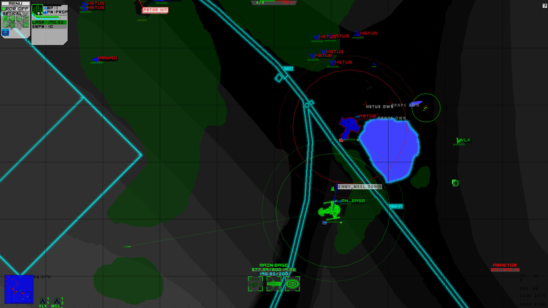 Slizer Battle Management System - кадр 1