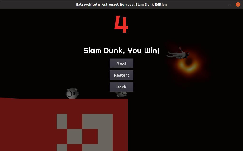 Extravehicular Astronaut Removal Slam Dunk Edition (itch) - кадр 1