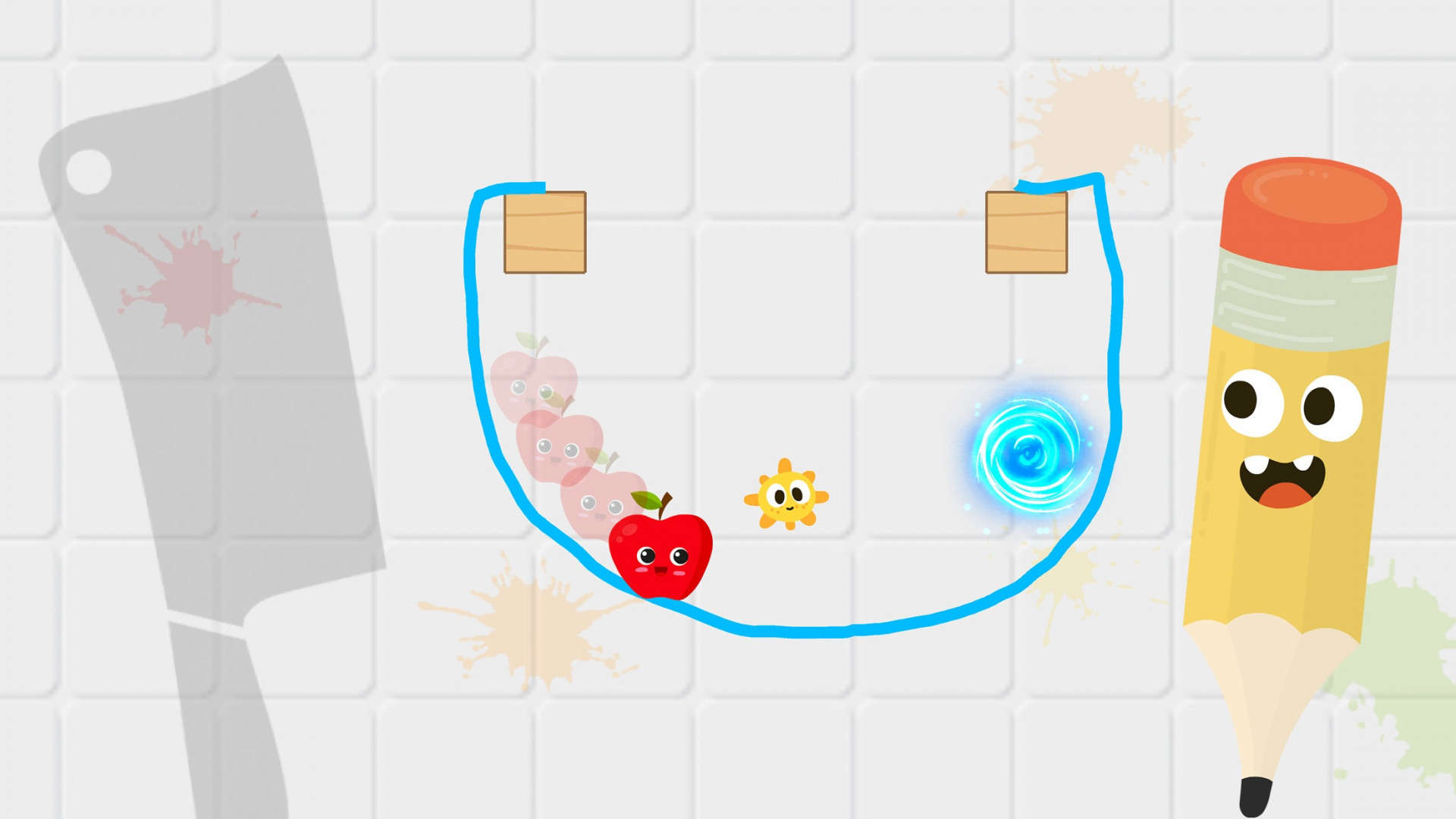 Fruit Escape: Draw Line (itch) - кадр 1