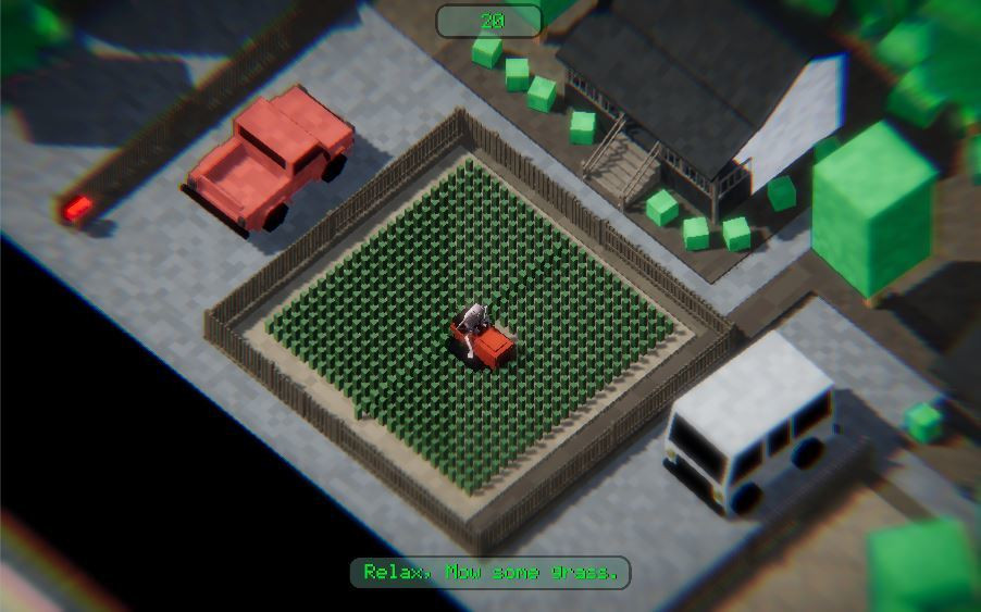 Relax, mow some grass. (itch) - кадр 1