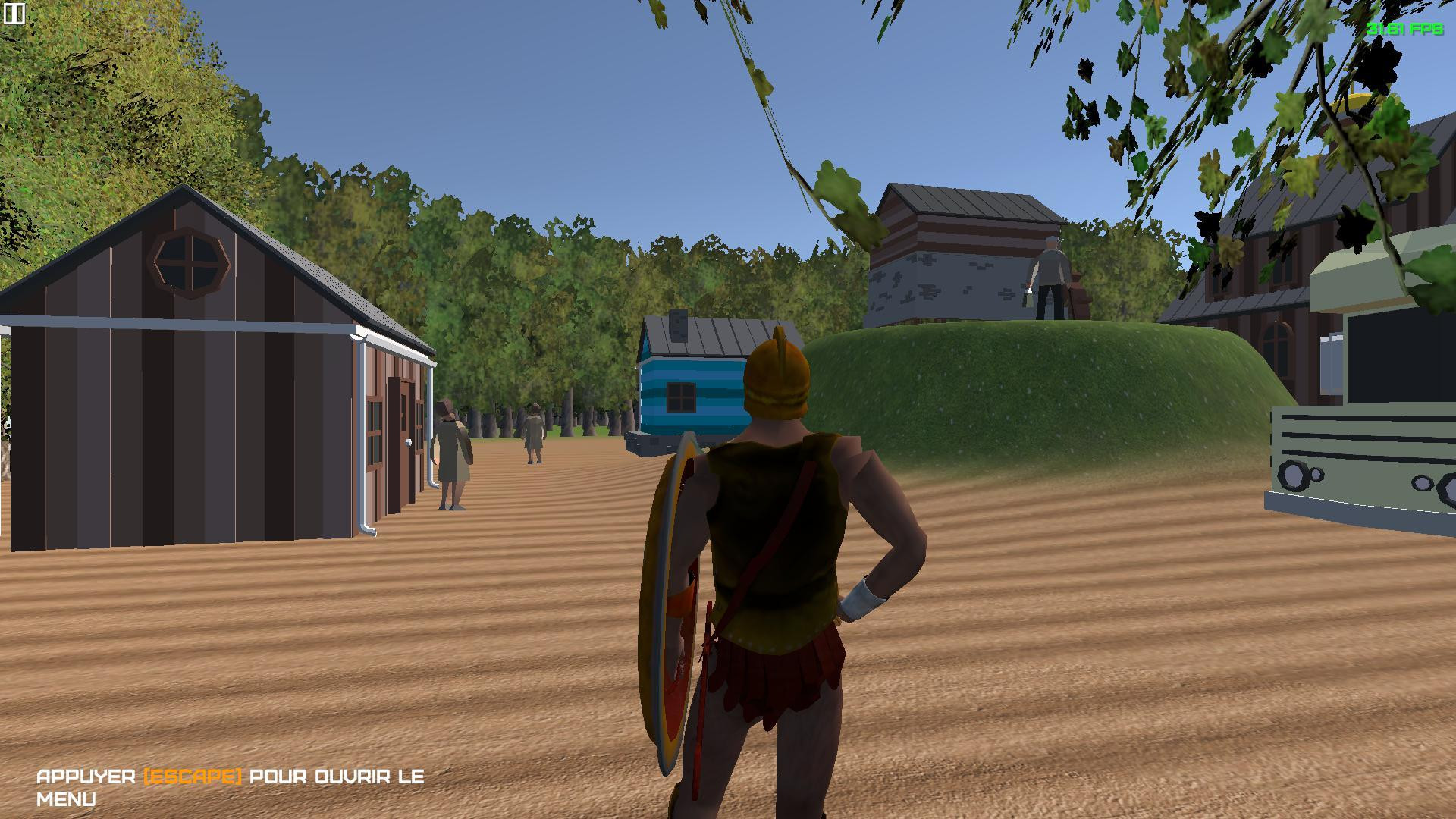 Visited, Island: the forest (itch) - кадр 1
