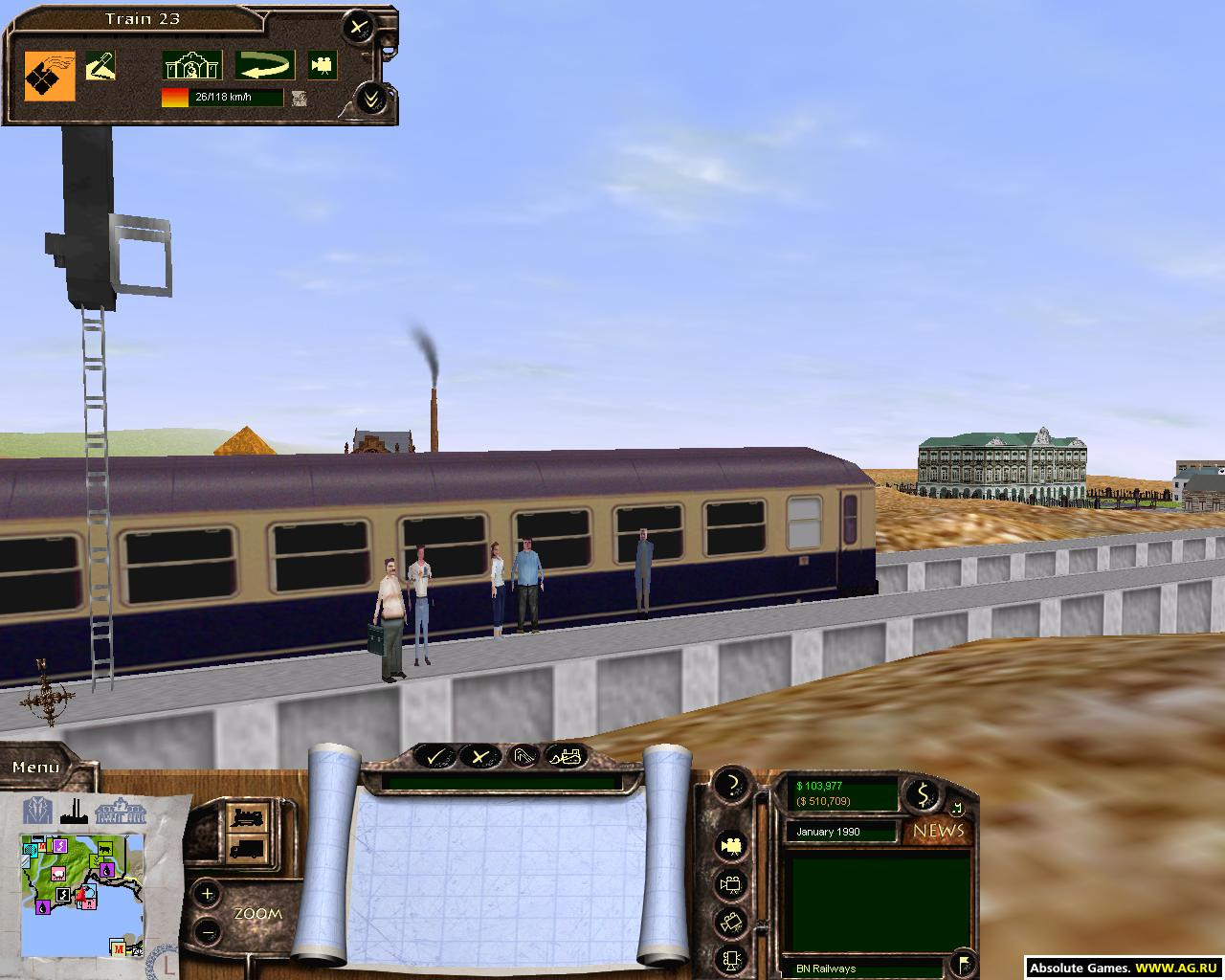 Trains & Trucks Tycoon - кадр 1