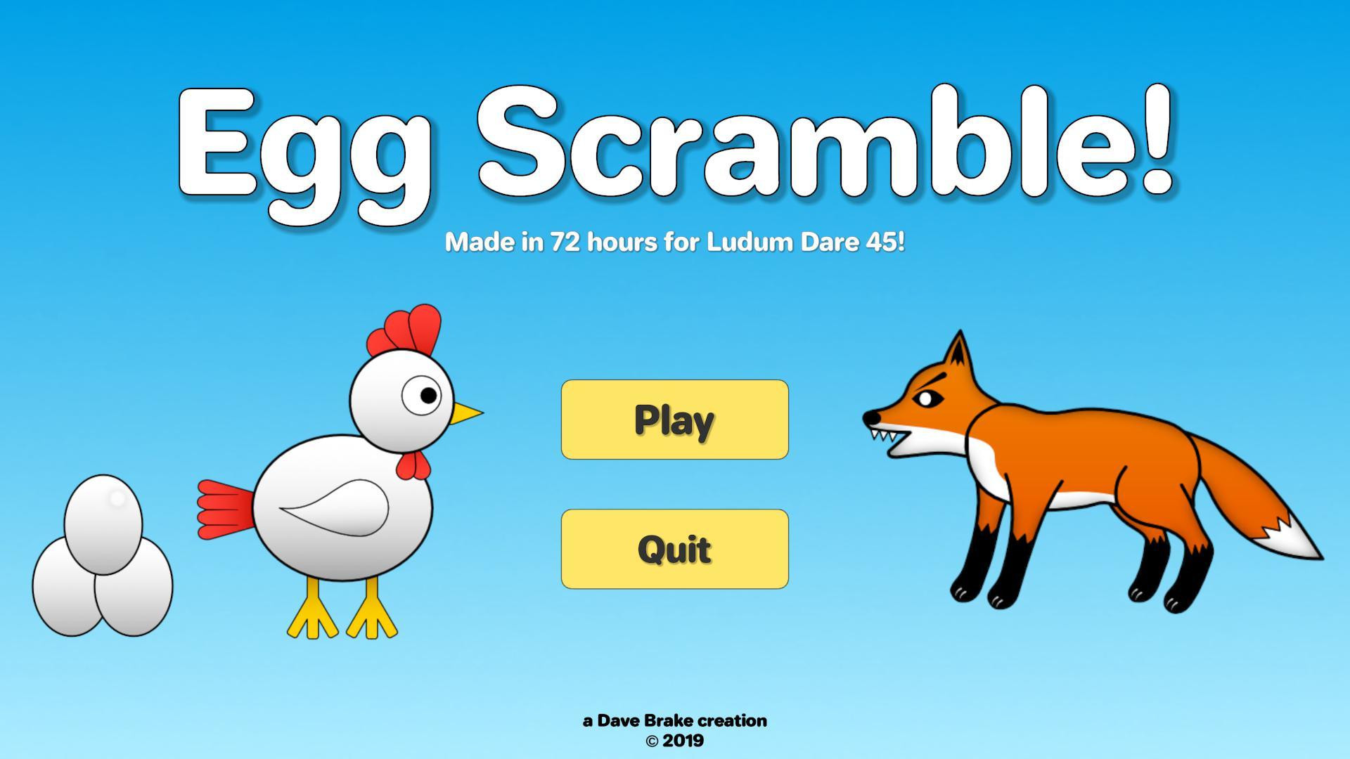 Egg Scramble! (itch) - кадр 1