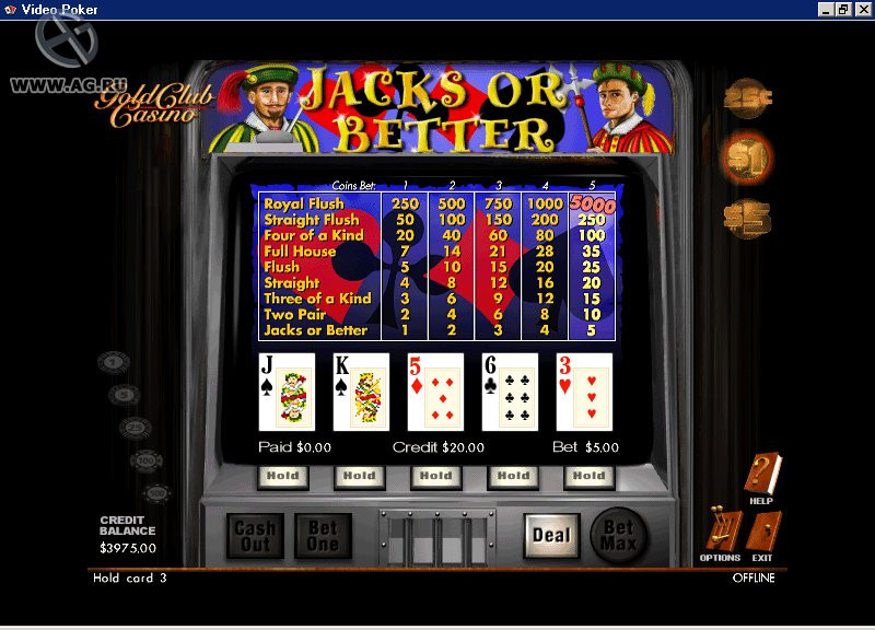 Gold Club Casino - кадр 1