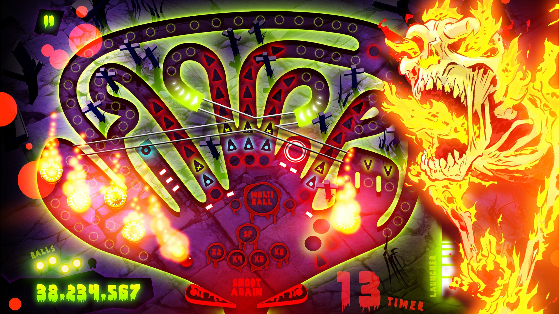 Zombie Pinball (itch) - кадр 1