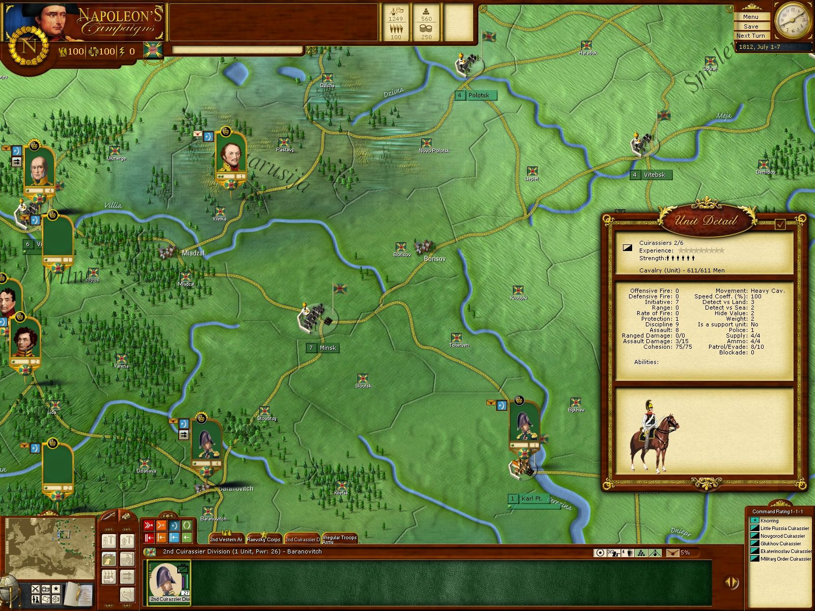 Napoleon's Campaigns - кадр 4