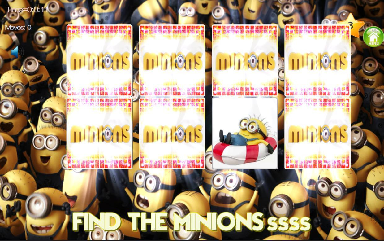 Minions Memory 4 Kids 2 (itch) - кадр 1