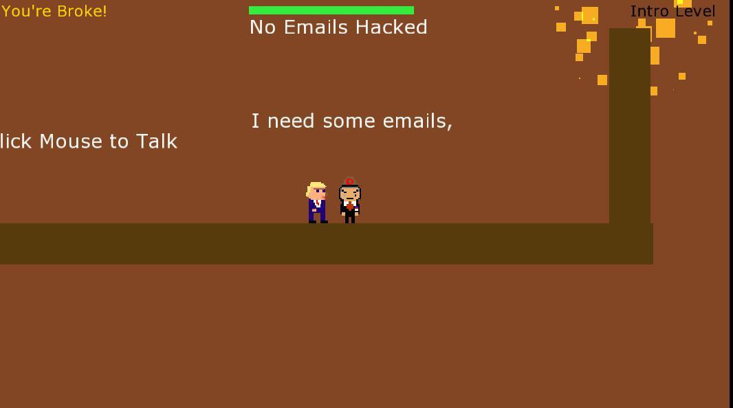 Trump's Hillary hacker (itch) - кадр 1