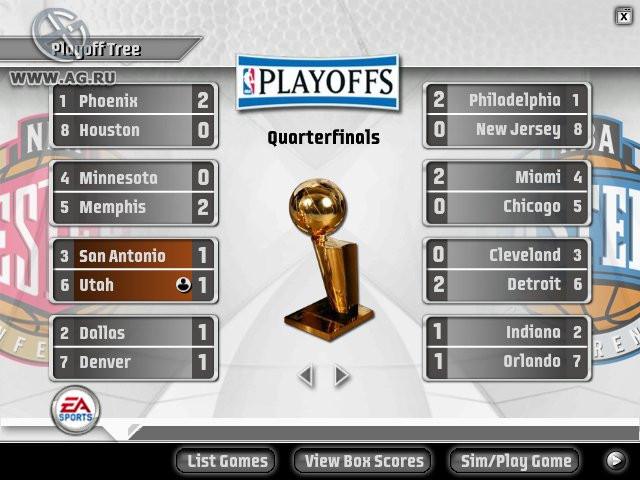 NBA Live 07 - кадр 2