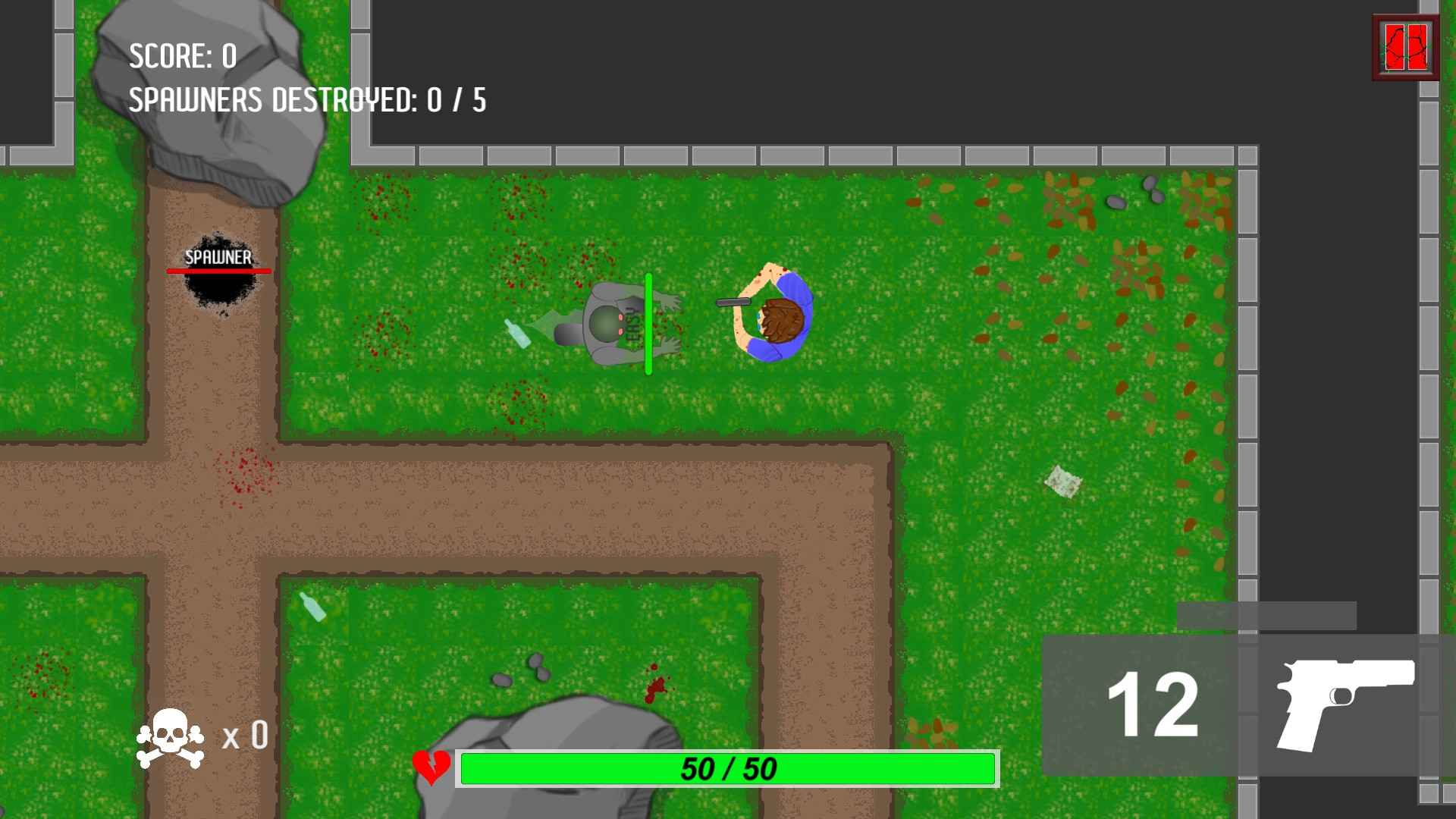 THE INFECTED PROJECT (itch) - кадр 1