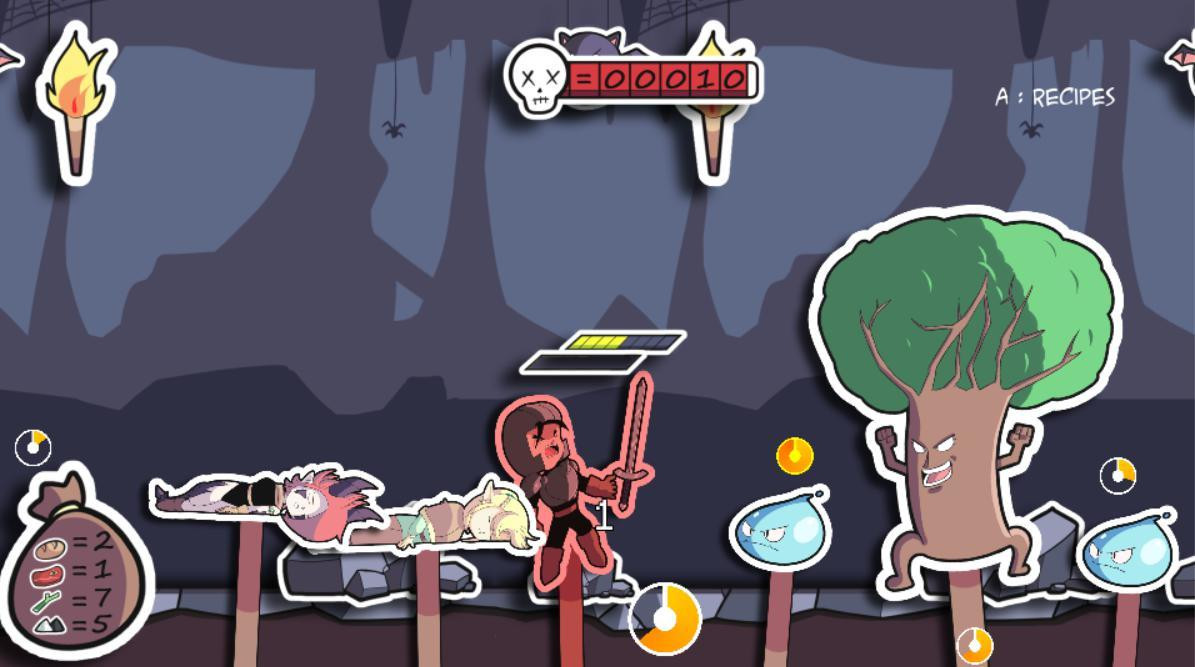 Dun Dungeon: let's eat! (itch) - кадр 1