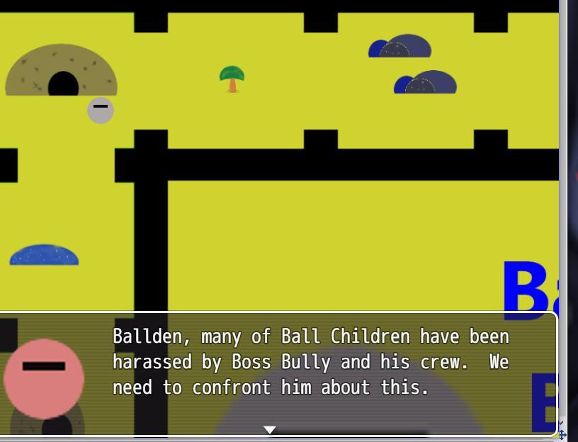 Ballden Facing Bullies Board Game Adventure (itch) - кадр 1