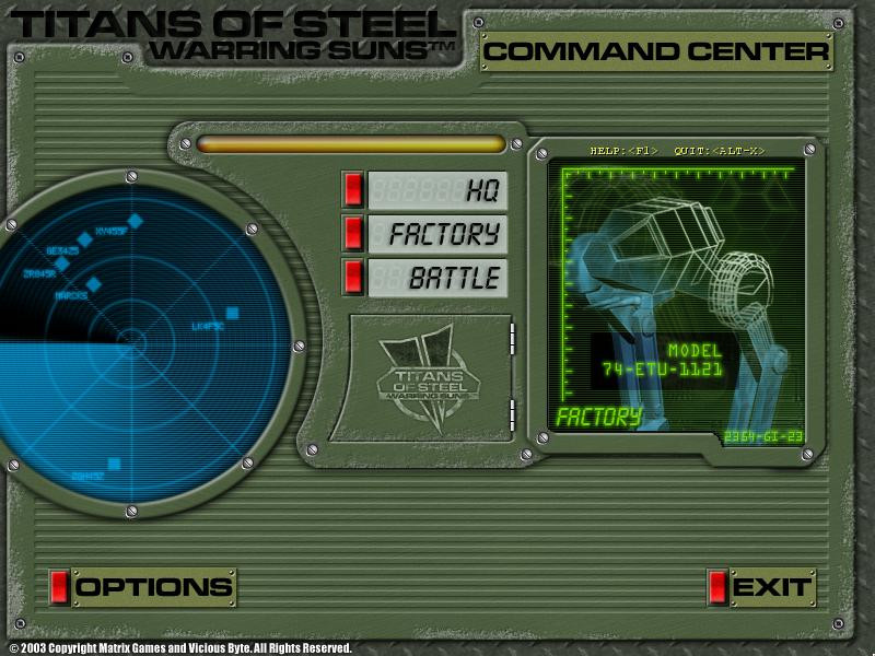 Titans of Steel: Warring Suns - кадр 2