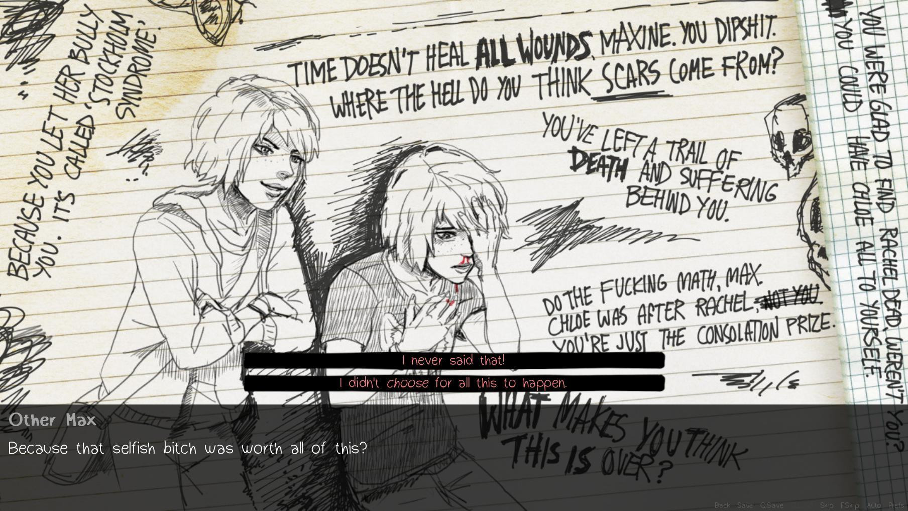 Life is Strange: All Wounds (itch) - кадр 1