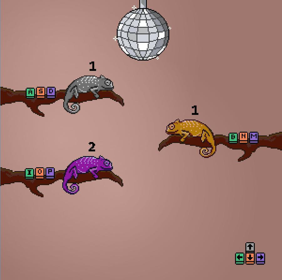 Chameleon Party (itch) - кадр 1