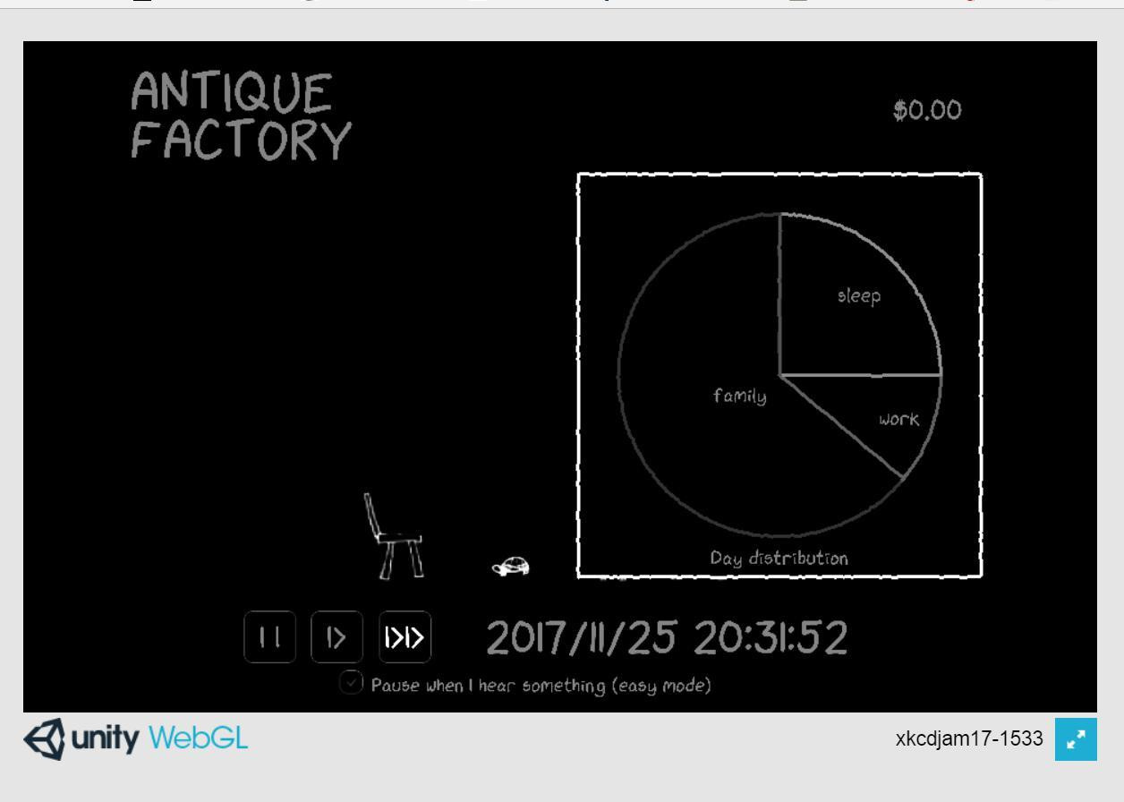XKCD-Antique Factory (itch) - кадр 1