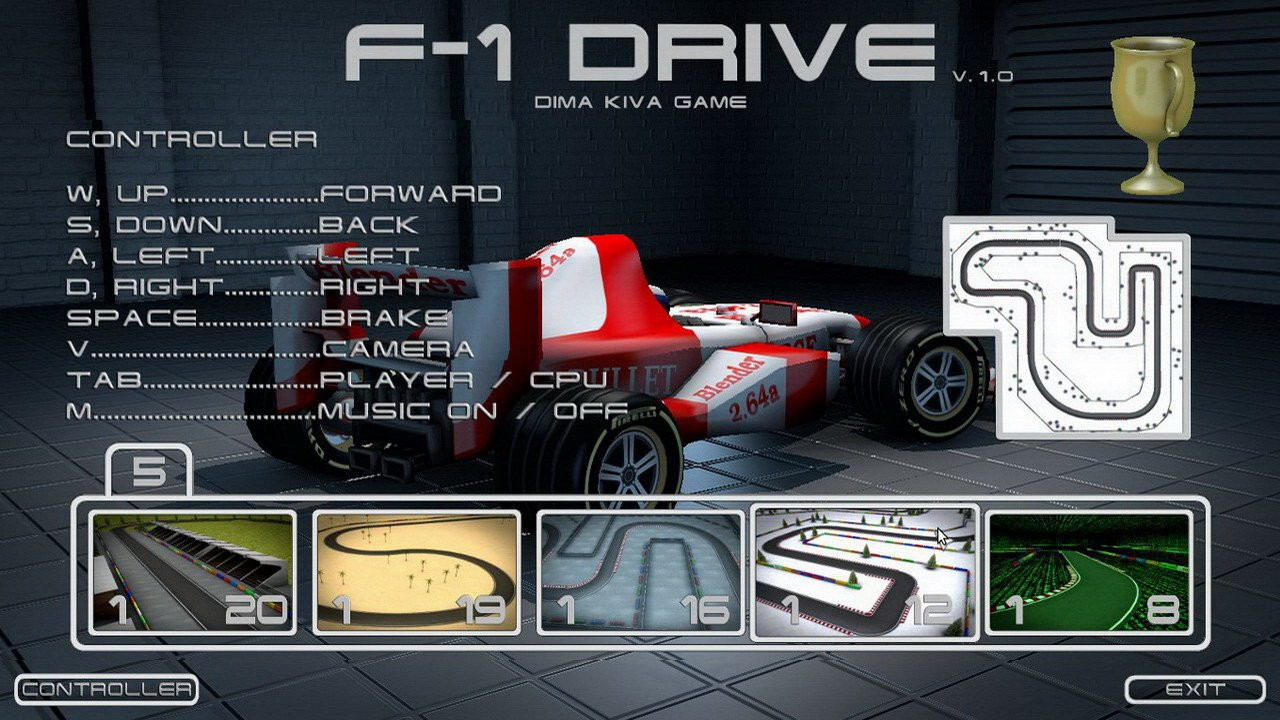 F-1 DRIVE (itch) - кадр 1