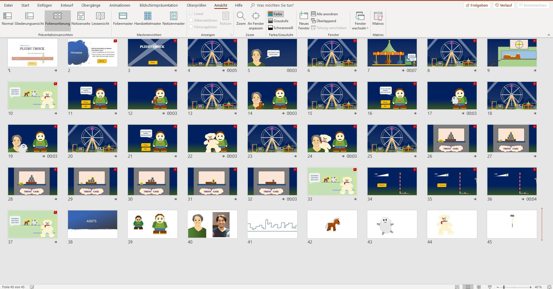 Plushy Choice (PowerPoint Game) (itch) - кадр 1