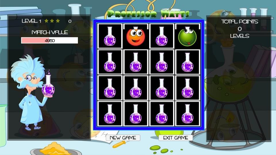 Professor Watts Memory Match: Expressions - кадр 1