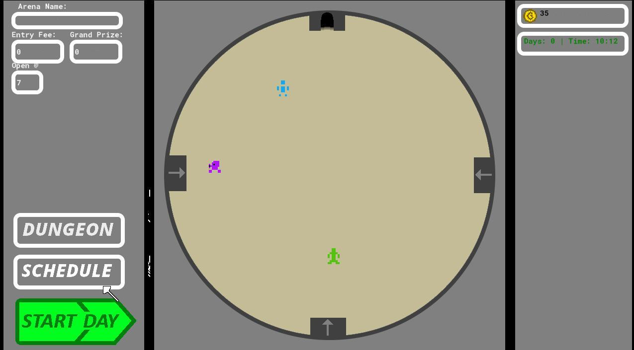 Arena Manager (itch) - кадр 1