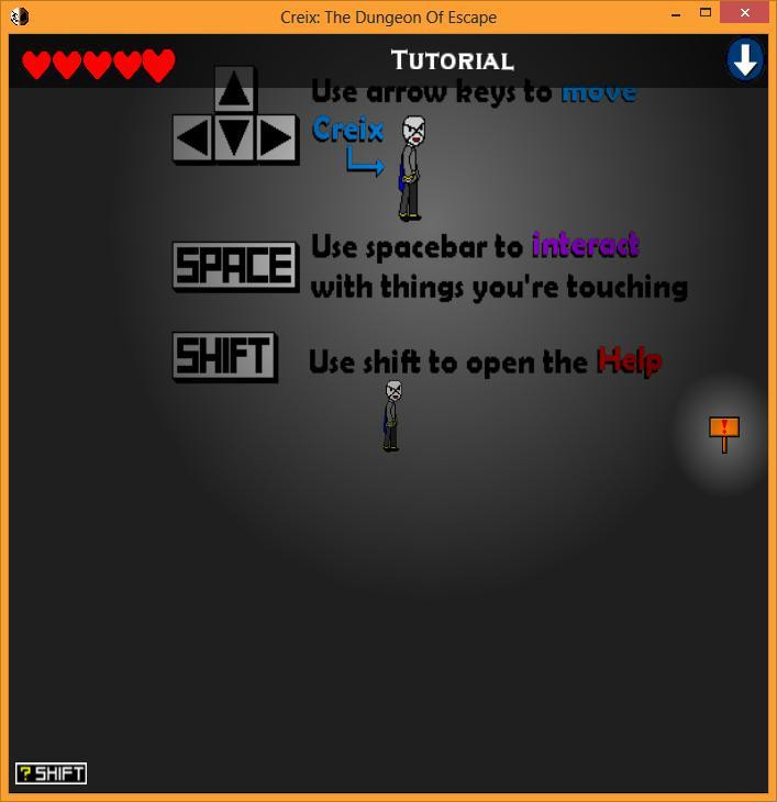 Creix: The Dungeon Of Escape (itch) - кадр 1