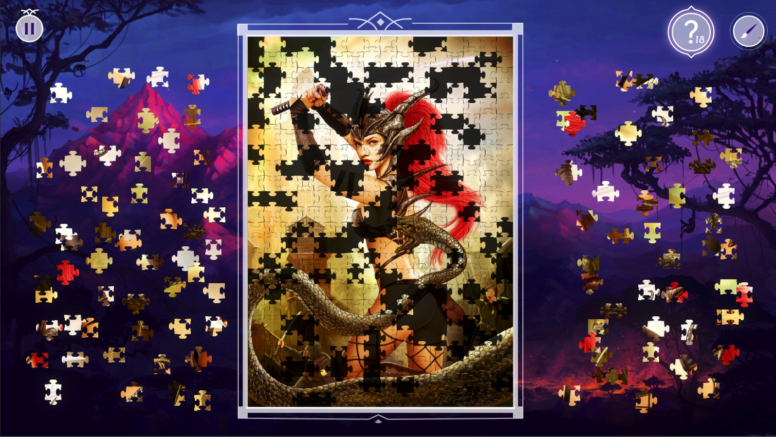 Dark Fantasy 2: Jigsaw Puzzle - кадр 1