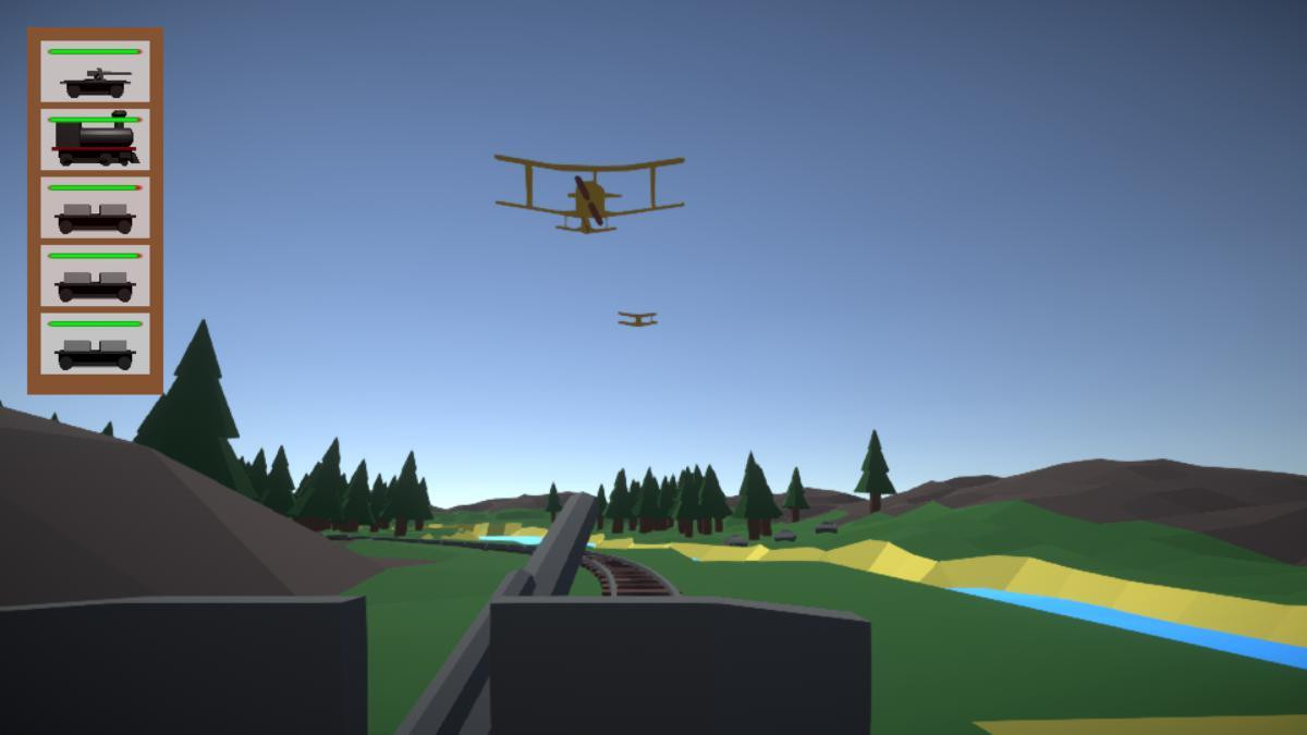 Stolen Train:Across The River-WebGL (itch) - кадр 1