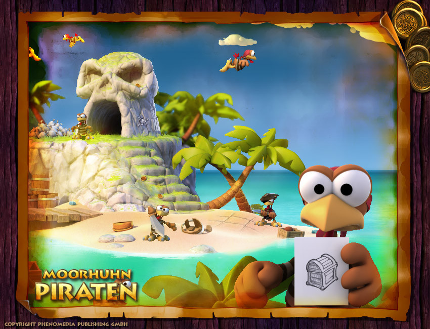 Moorhuhn Pirates - кадр 1