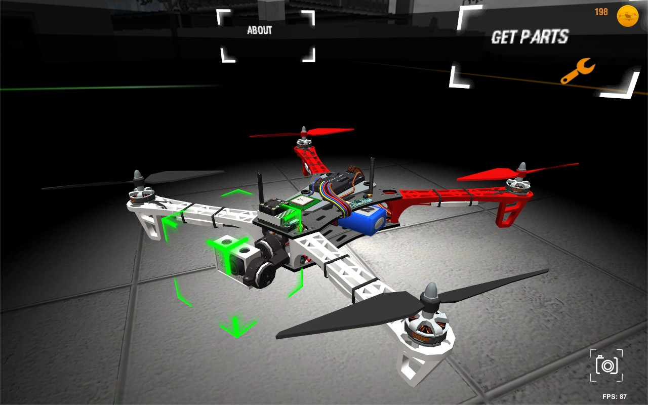Multirotor Sim (itch) - кадр 1